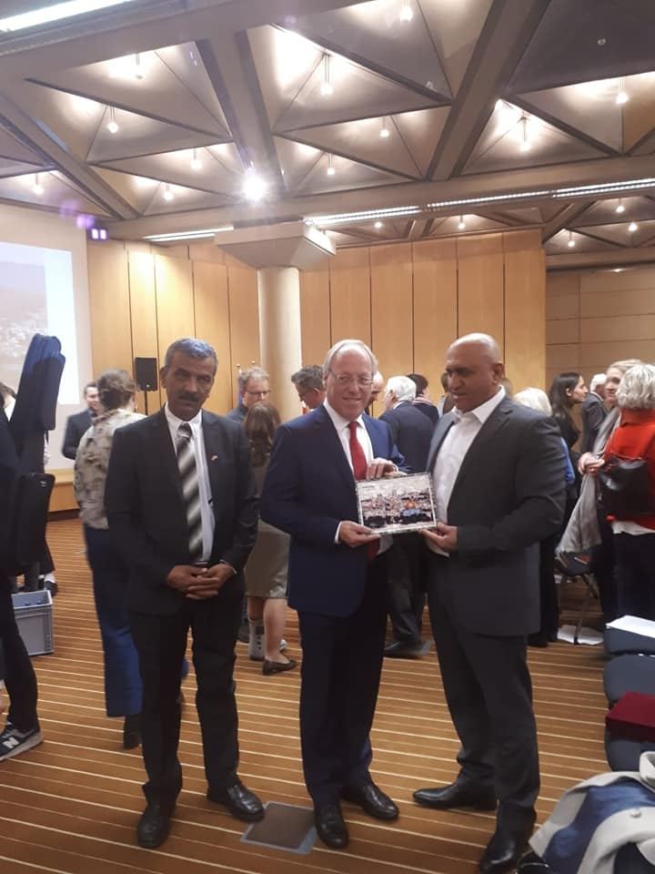  المحافظ الرجوب يترأس وفد بلديه الزبابده إلى مدينه بلفيلد في ألمانيا
