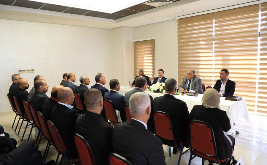  الجامعة العربية الأمريكية تستقبل وفداً من هيئة التدريب العسكري