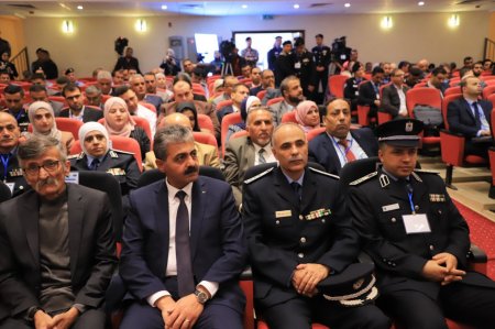 إطلاق فعاليات المؤتمر العلمي الدولي المحكم "التنمية المستدامة في السلامة المرورية" في كلية فلسطين للعلوم الشرطية
