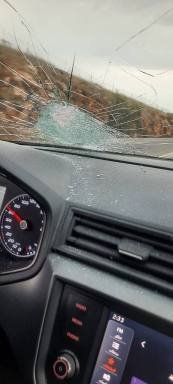 مستعمرون يهاجمون مركبات المواطنين عند مدخل دير دبوان