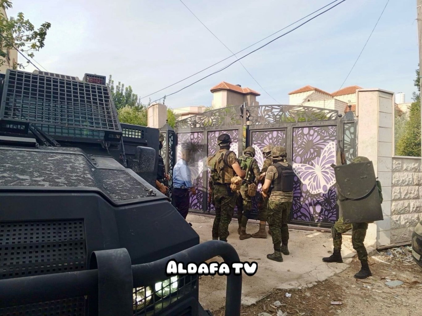 تطبيق وتنفيذ مهام امنية للحفاظ على الامن العام في محافظة جنين