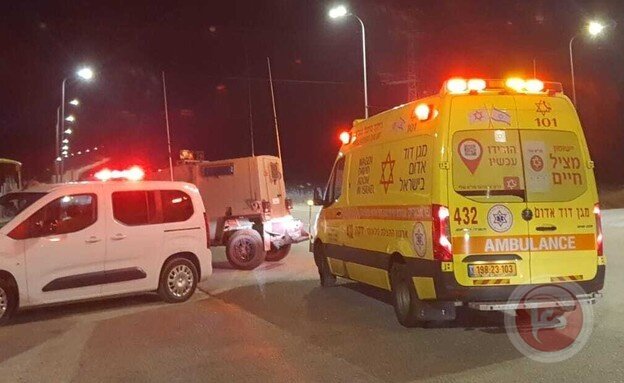 اصابتان بعملية دهس قرب رام الله