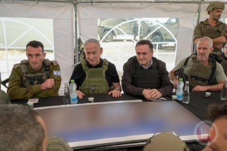 نتنياهو من محور نتساريم: حماس لن تكون موجودة بغزة بعد الان