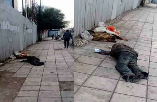 ضجة بعد وفاة مشرّد في شوارع مدينة الزرقاء الأردنية بسبب البرد