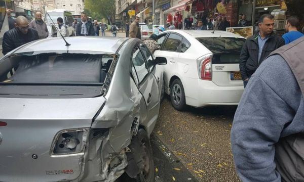 9 اصابات في حادث سير
