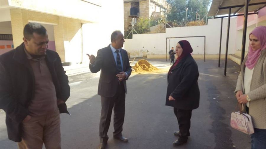 هيئة الأعمال الخيرية الإماراتية تتبرع بتنفيذ مشروع حفر بئر مياه في مدرسة وليد أبو مويس في المدينة