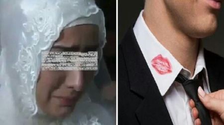 بعد دقائق من انتهاء حفل الزفاف خان عروسه.. وهوية الفتاة مفاجأة