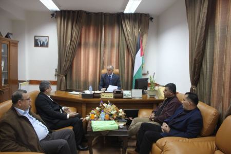  مجلس قروي زبدة يطلع محافظة جنين على أزمة المياه في القرية