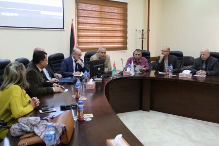  خضوري تستقبل مدير المجلس الثقافي البريطاني في فلسطين