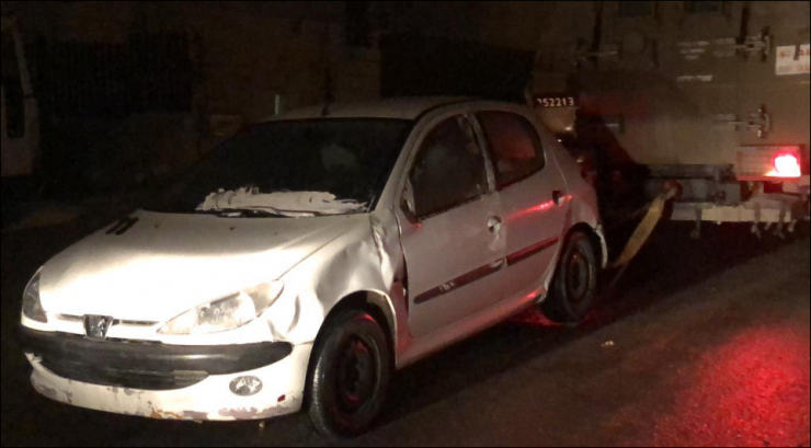 الاحتلال ينسحب من رام الله .. ما سر السيارة البيضاء؟