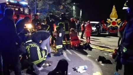  مقتل وإصابة أكثر من 120 شخصا في ملهى ليلي بإيطاليا