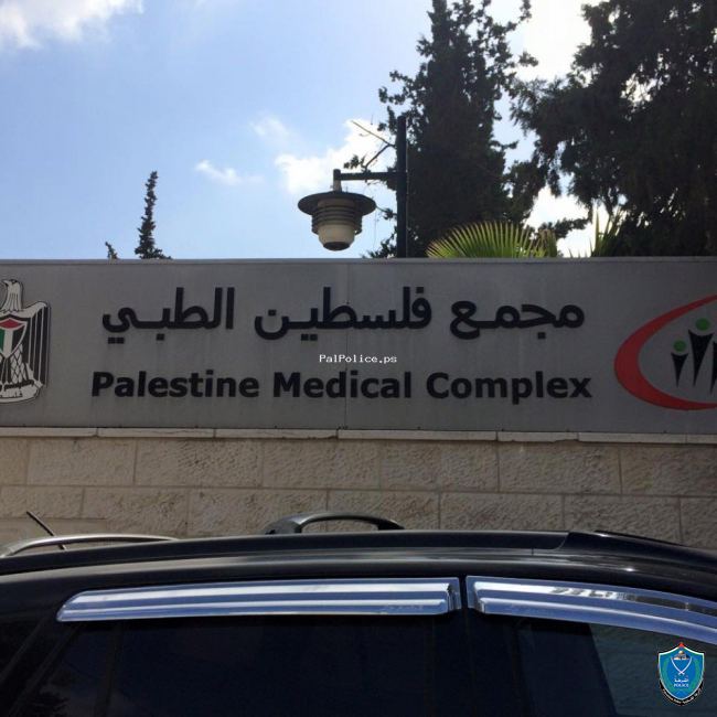 الشرطة تقبض على شخصين بعد اعتدائهما على مجمع فلسطين الطبي في رام الله