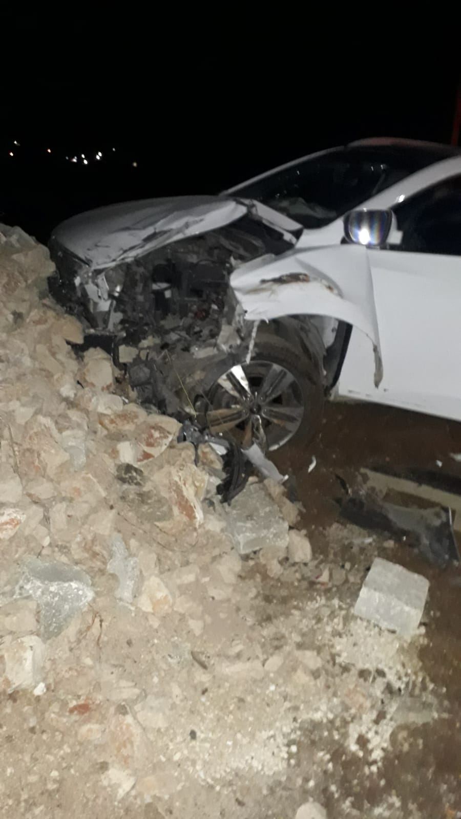 اصابة طفيفه في حادث جنوب جنين 