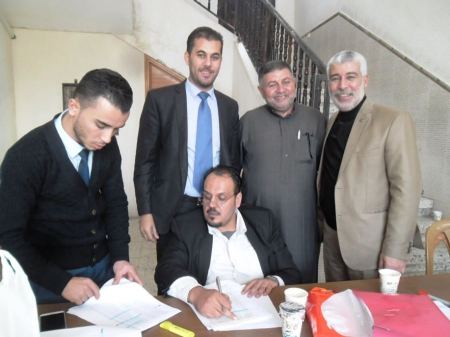  الإعلان عن نتائج انتخابات الاتحاد الفلسطيني العام للأشخاص ذوي الإعاقة بخان يونس