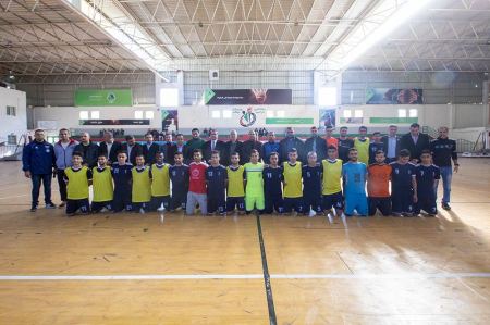  منتخب الكلية الجامعية للعلوم التطبيقية يتوج بكأس بطولة مؤسسات التعليم العالي لخماسيات كرة القدم