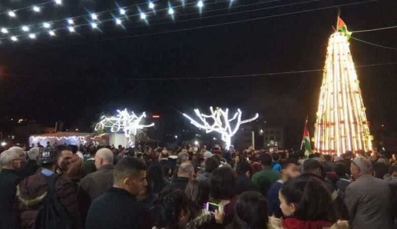 دعوة للتغطية لاحتفال انارة شجرة الميلاد