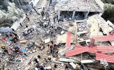 مسيرة في رام الله تنديدا بالعدوان المتواصل على قطاع غزة