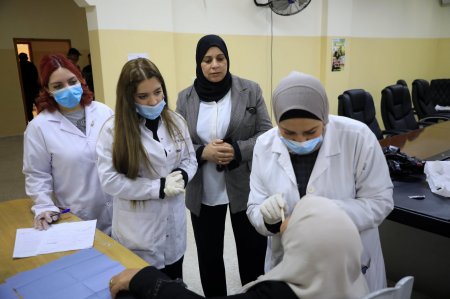 الجامعة العربية الامريكية تنظم يوم طبي في بلدة سيلة الظهر 