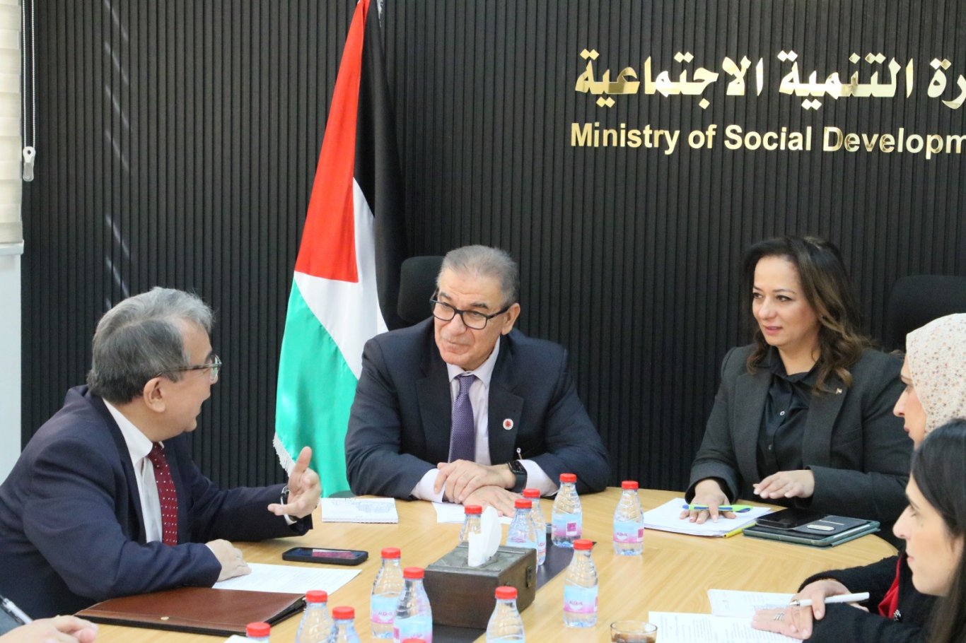 اجتماع الكتروني على المستوى الفني لـ 