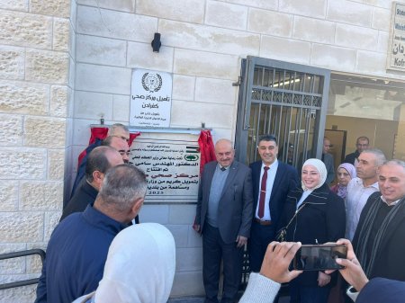 حجاوي يفتتح عدة مشاريع تطويرية في محافظة جنين