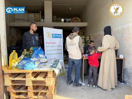 الإغاثة_الزراعية توزّع 1,875 طردًا غذائيًا لدعم الأسر المتضررة في شمال قطاع غزة