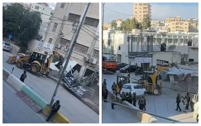 الاحتلال يواصل عدوانه على مخيم قلنديا: إصابات واعتقالات وهدم منشآت